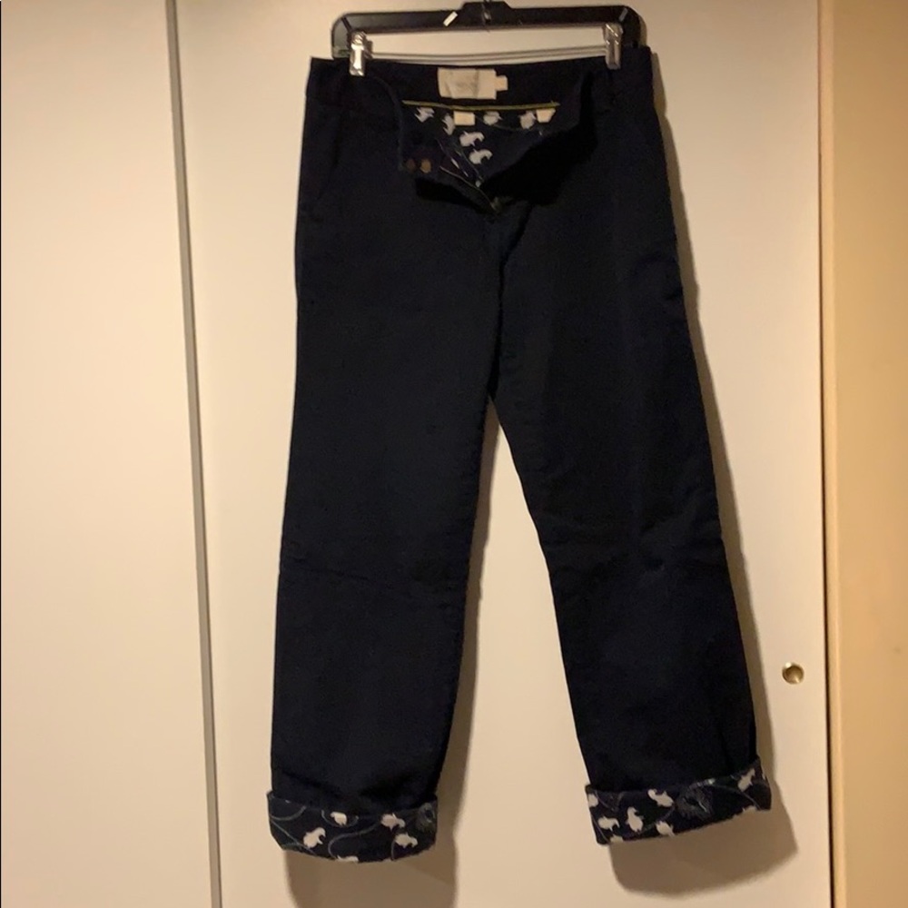 J. Crew Flannel Lined Chinos